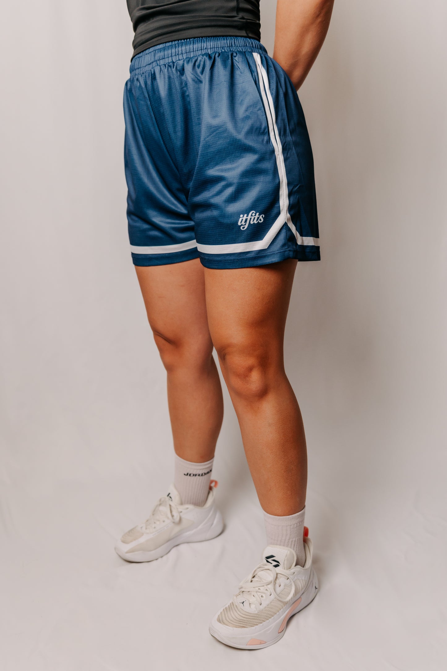 The No-Roll Basketball Short